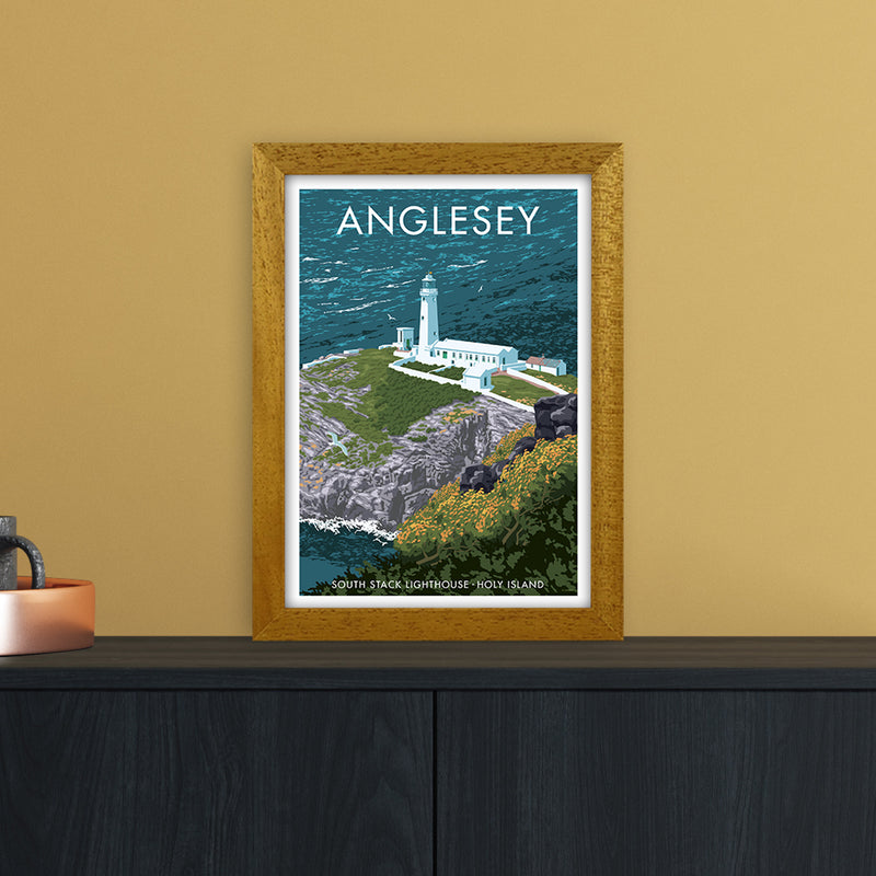 Anglesey Art Print by Stephen Millership A4 Print Only