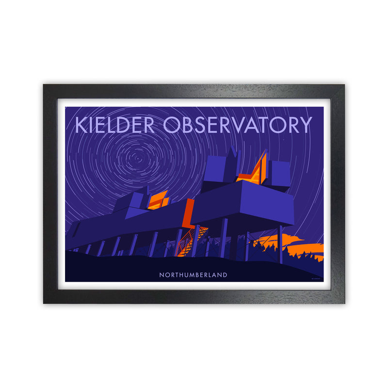Kielder Observatory by Stephen Millership Black Grain