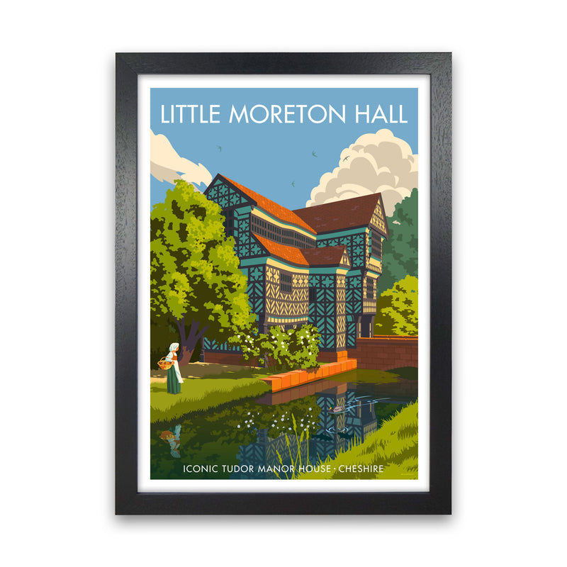 Little Moreton Hall by Stephen Millership Black Grain