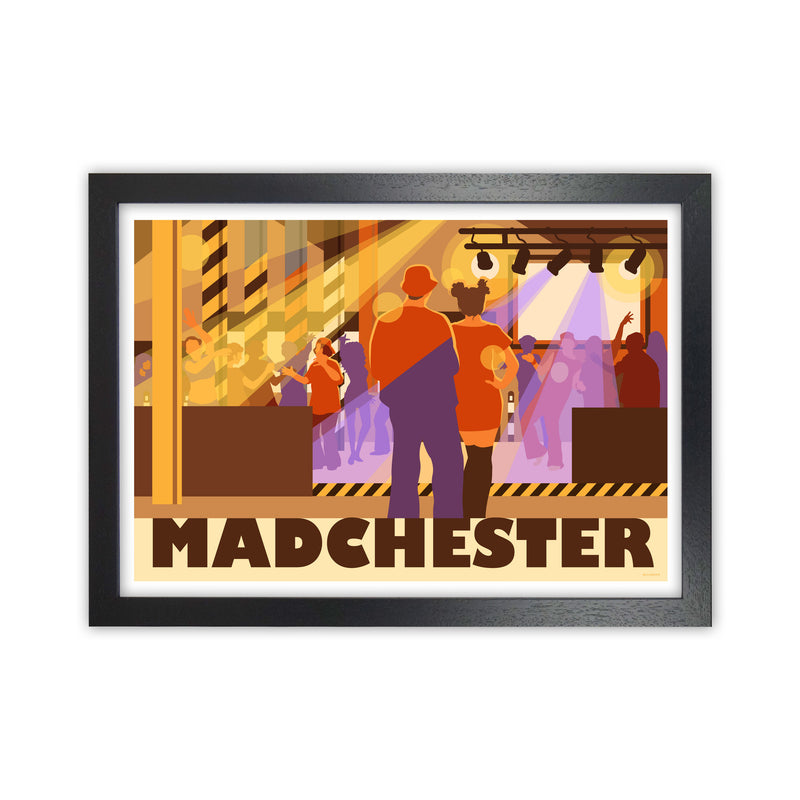 Madchester by Stephen Millership Black Grain