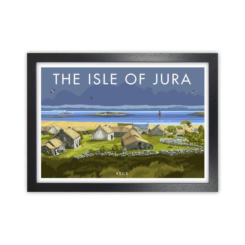 The Isle Of Jura by Stephen Millership Black Grain