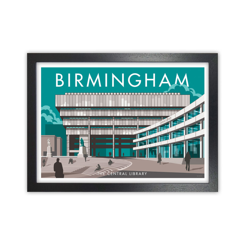 Birmingham by Stephen Millership Black Grain