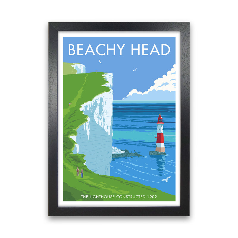 Beachy Head by Stephen Millership Black Grain
