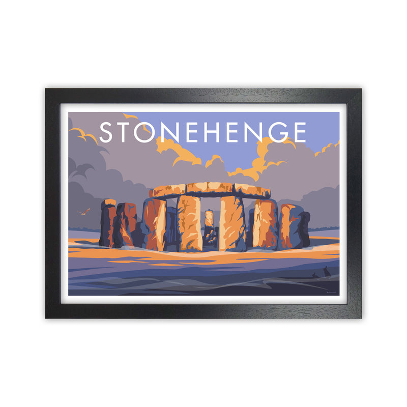 Stonehenge by Stephen Millership Black Grain