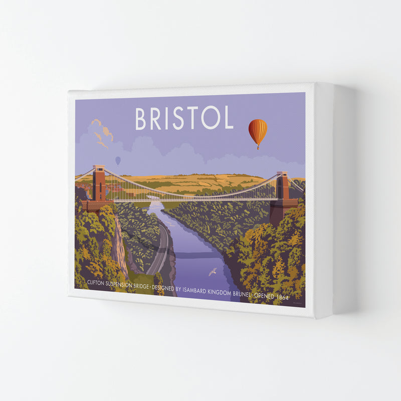 Bristol Clifton Travel Art Print By Stephen Millership Canvas