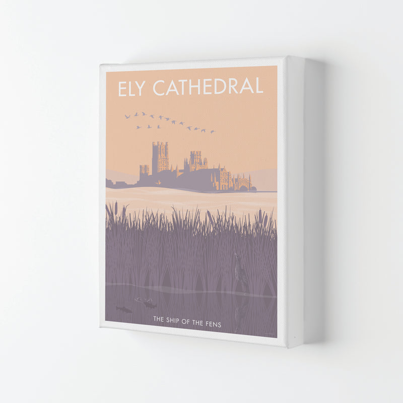 Ely Travel Art Print By Stephen Millership Canvas