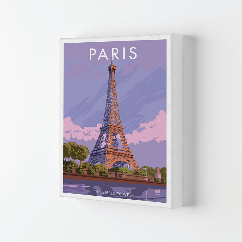 Paris Travel Art Print By Stephen Millership Canvas