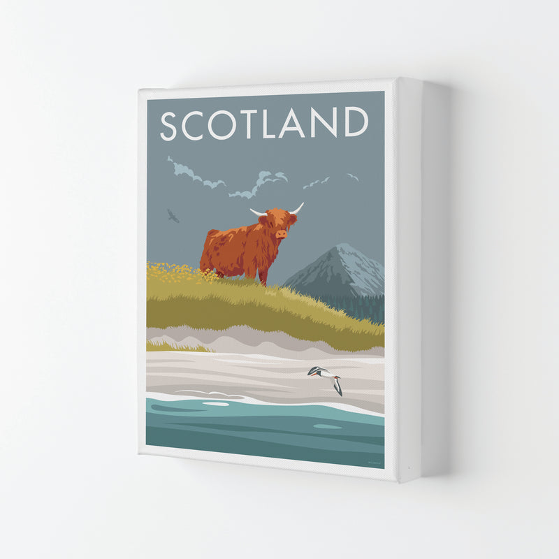 Scotland Angus Travel Art Print By Stephen Millership Canvas