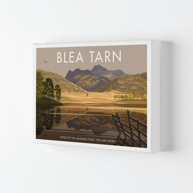 The Lakes Blea Tarn Travel Art Print By Stephen Millership Canvas