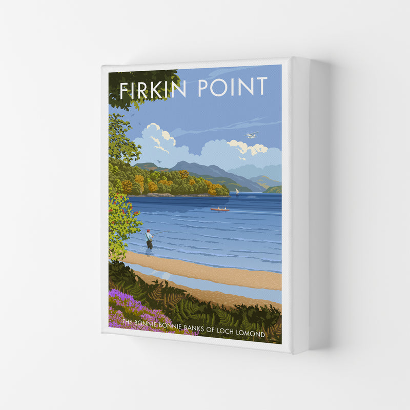Firkin Point Art Print by Stephen Millership Canvas