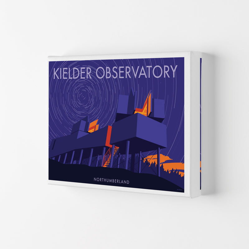 Kielder Observatory by Stephen Millership Canvas