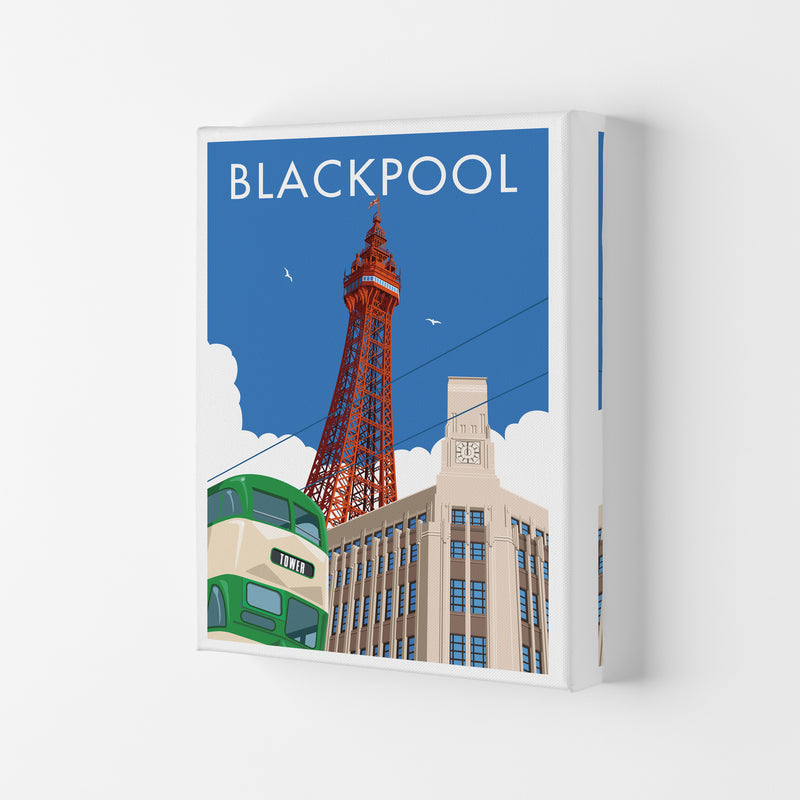 Blackpool by Stephen Millership Canvas