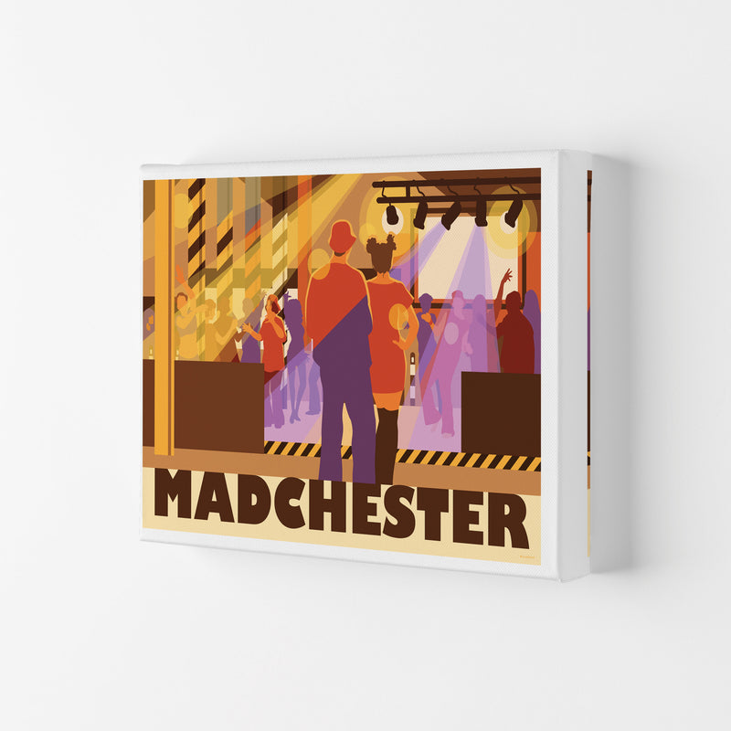 Madchester by Stephen Millership Canvas