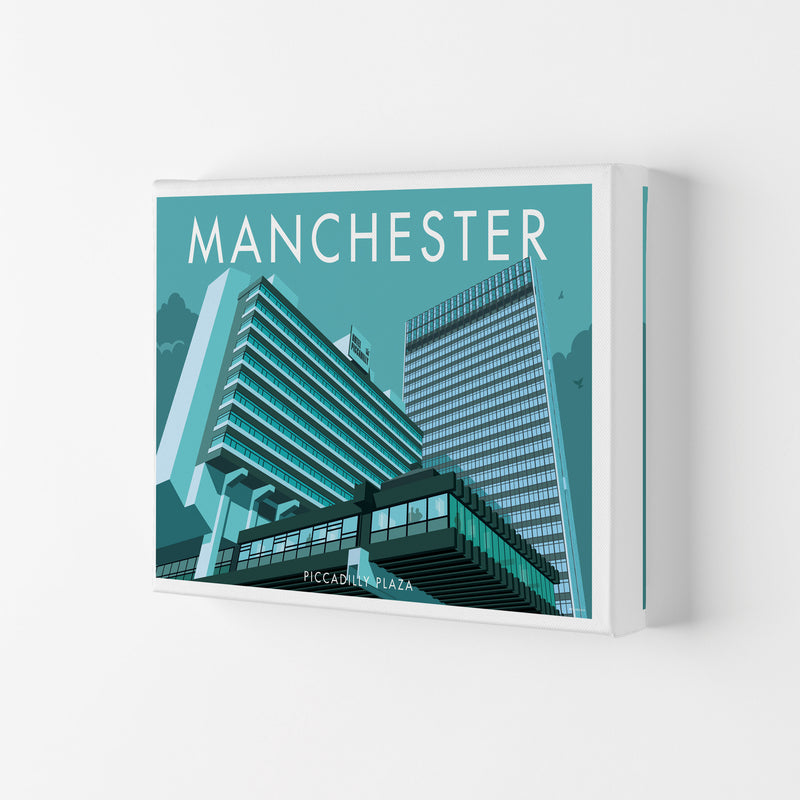Manchester by Stephen Millership Canvas