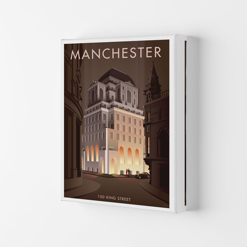 Manchester by Stephen Millership Canvas