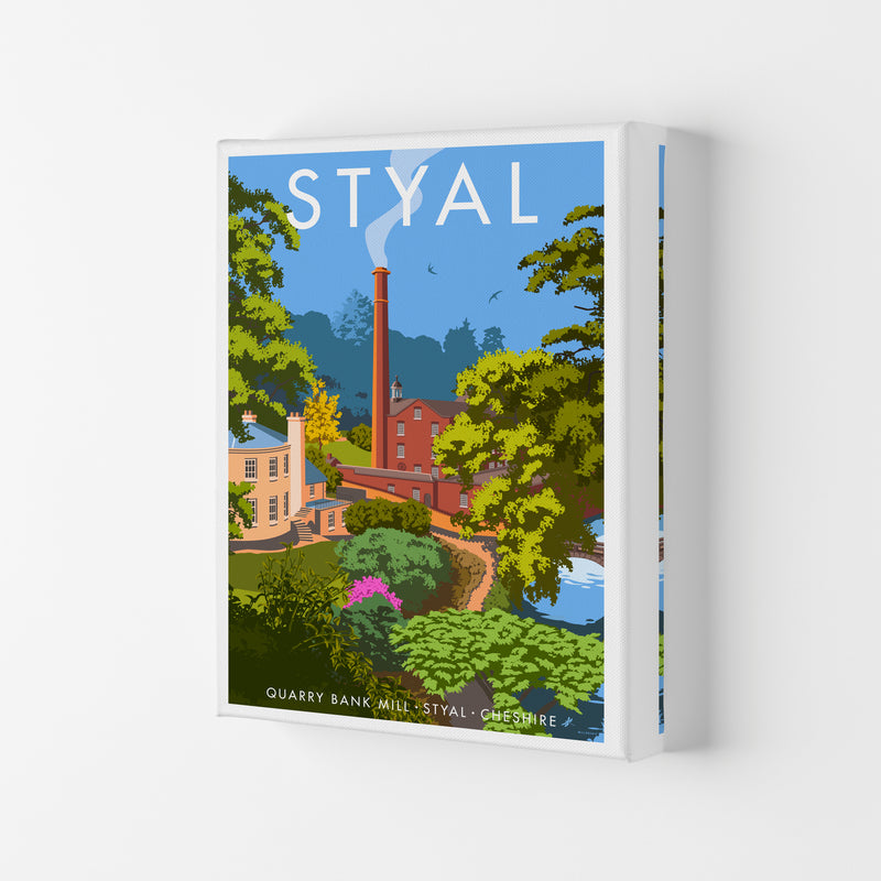 Styal by Stephen Millership Canvas