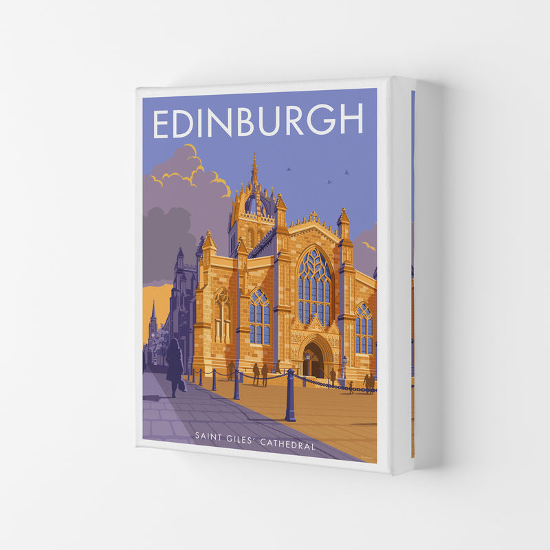 Edinburgh by Stephen Millership Canvas