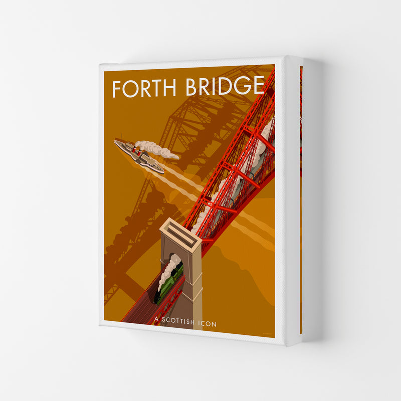 Forth Bridge by Stephen Millership Canvas