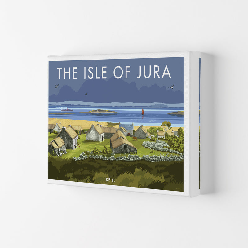 The Isle Of Jura by Stephen Millership Canvas