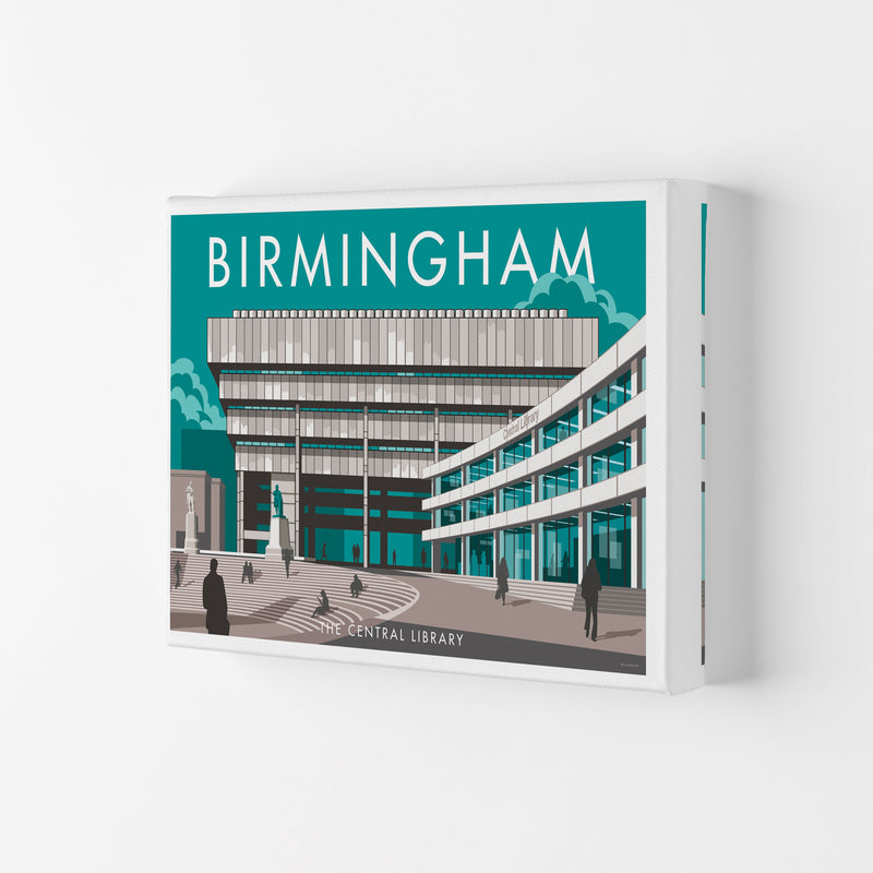 Birmingham by Stephen Millership Canvas