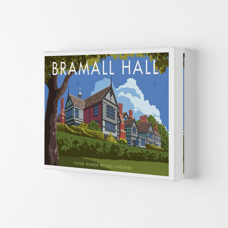 Bramall Hall by Stephen Millership Canvas