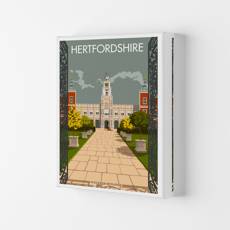 Hatfield House Hertfordshire Art Print by Stephen Millership Canvas