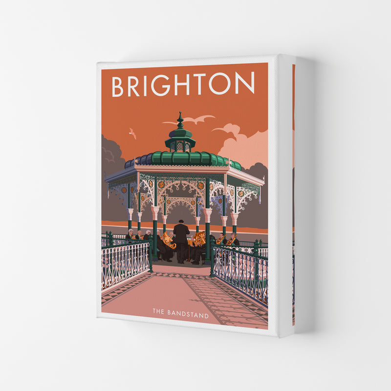 Brighton Bandstand Framed Wall Art Print by Stephen Millership, Art Poster Canvas