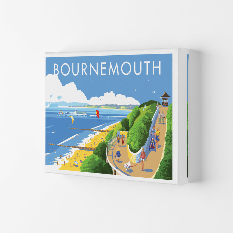Bournemouth Framed Digital Art Print by Stephen Millership Canvas