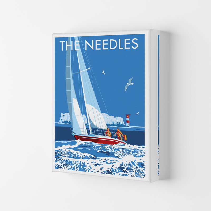 The Needles Art Print by Stephen Millership Canvas