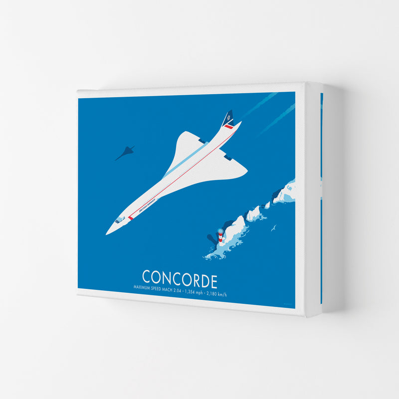 Concorde Framed Digital Art Print by Stephen Millership, Framed Transport Poster Canvas