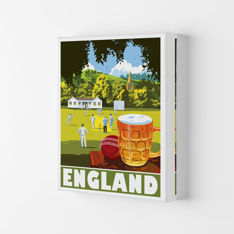 England by Stephen Millership Canvas