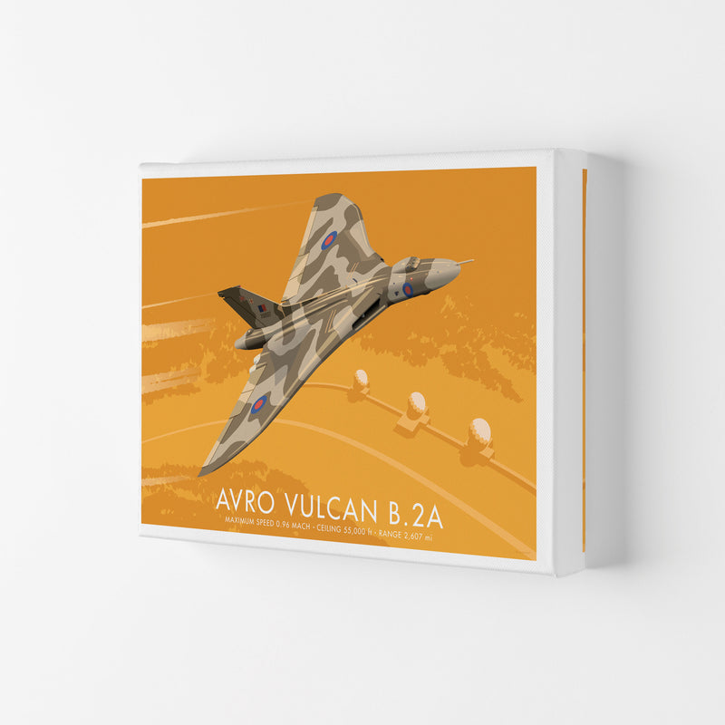 Avro Vulcan B.2A Art Print by Stephen Millership, Framed Transport Print Canvas