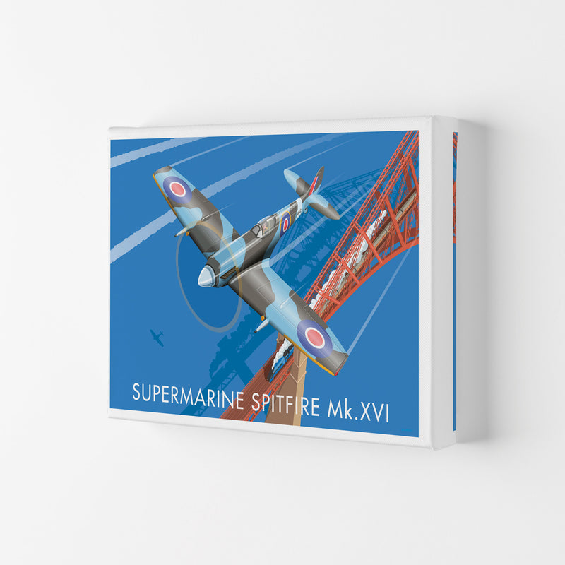 Spitfire XVI by Stephen Millership Canvas