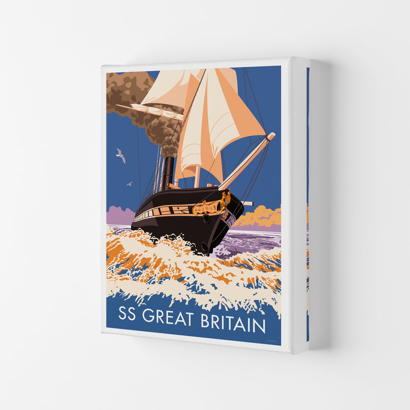 SS Great Britain Art Print by Stephen Millership Canvas