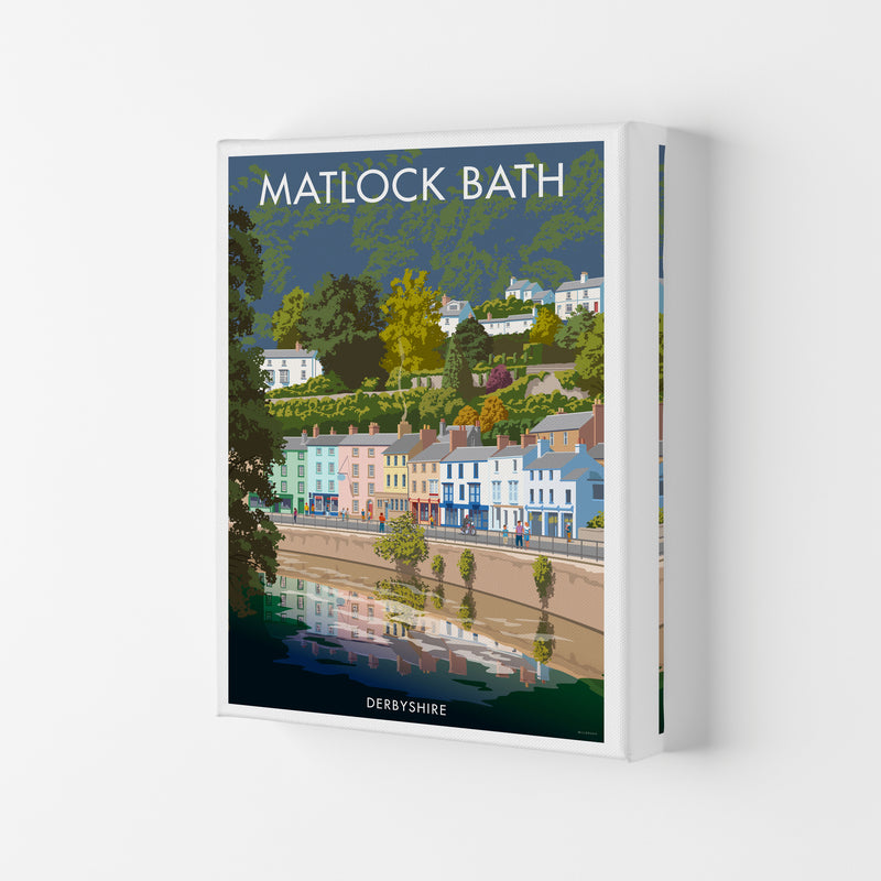Matlock Bath Art Print by Stephen Millership Canvas