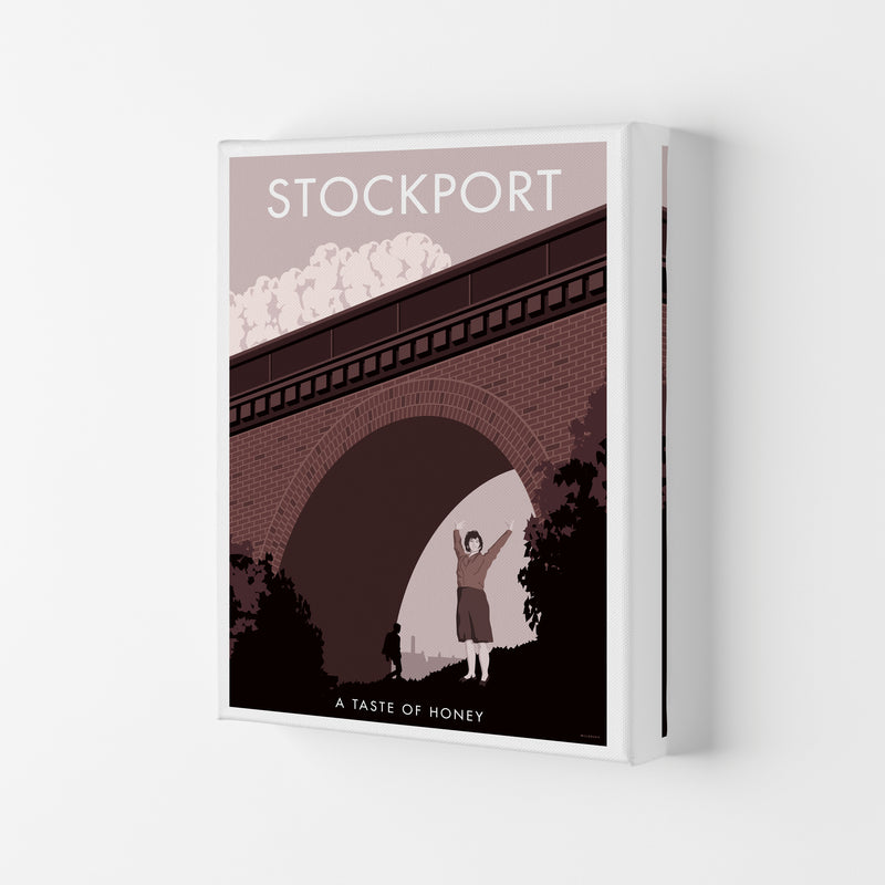 Stockport Art Print by Stephen Millership Canvas