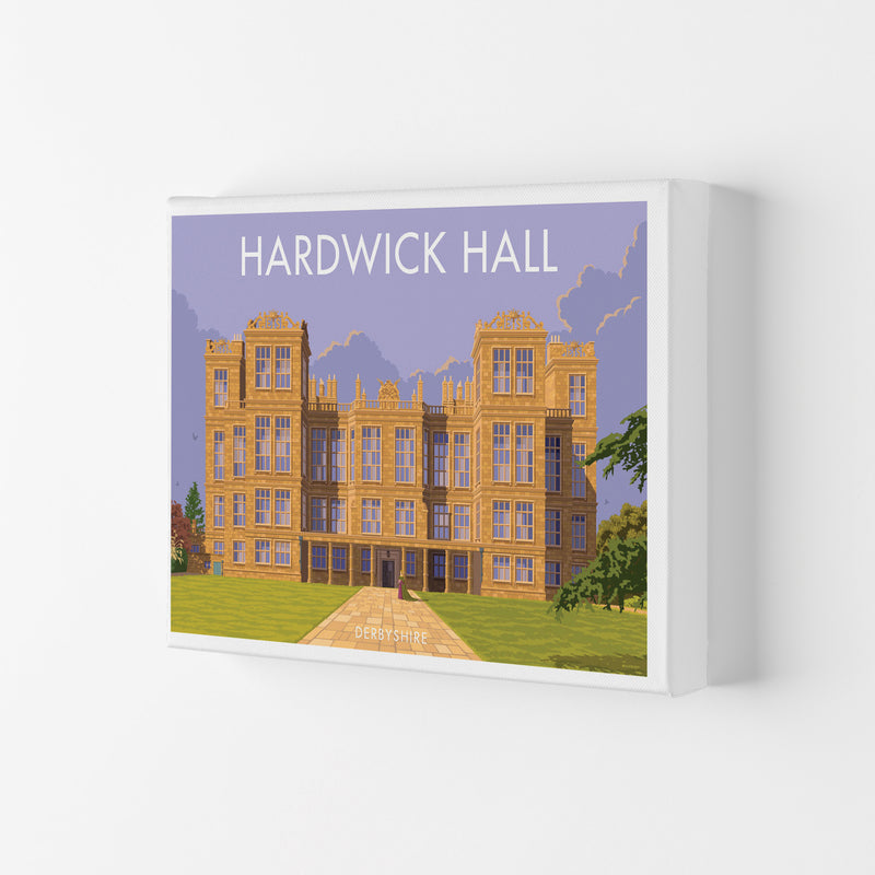 Derbyshire Hardwick Hall Art Print by Stephen Millership Canvas