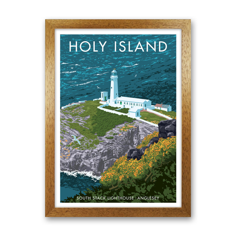 Holy Island by Stephen Millership Oak Grain