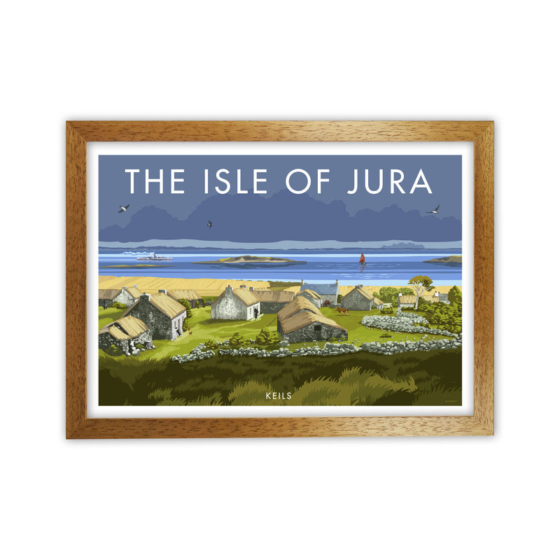 The Isle Of Jura by Stephen Millership Oak Grain