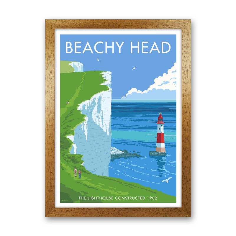 Beachy Head by Stephen Millership Oak Grain