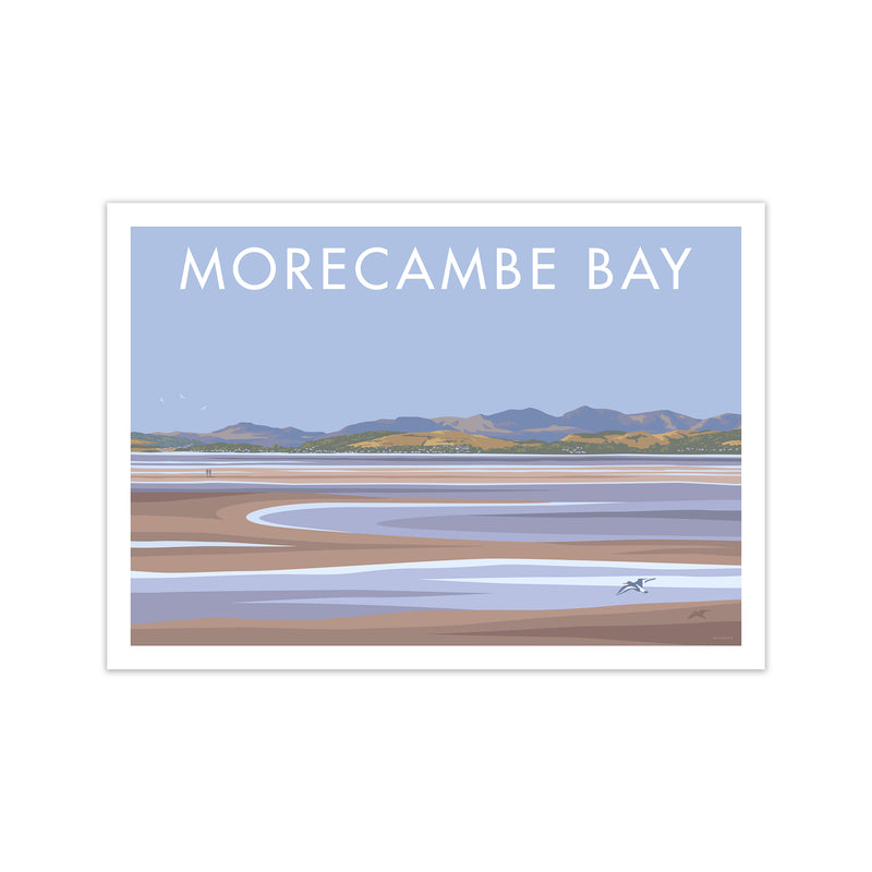 Morecambe Bay Travel Art Print By Stephen Millership Print Only
