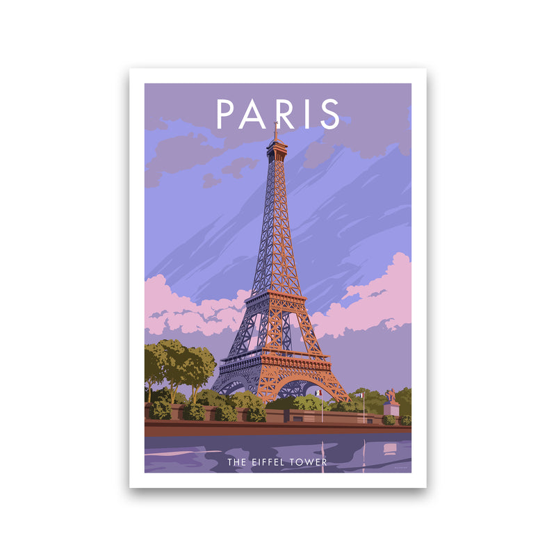 Paris Travel Art Print By Stephen Millership Print Only