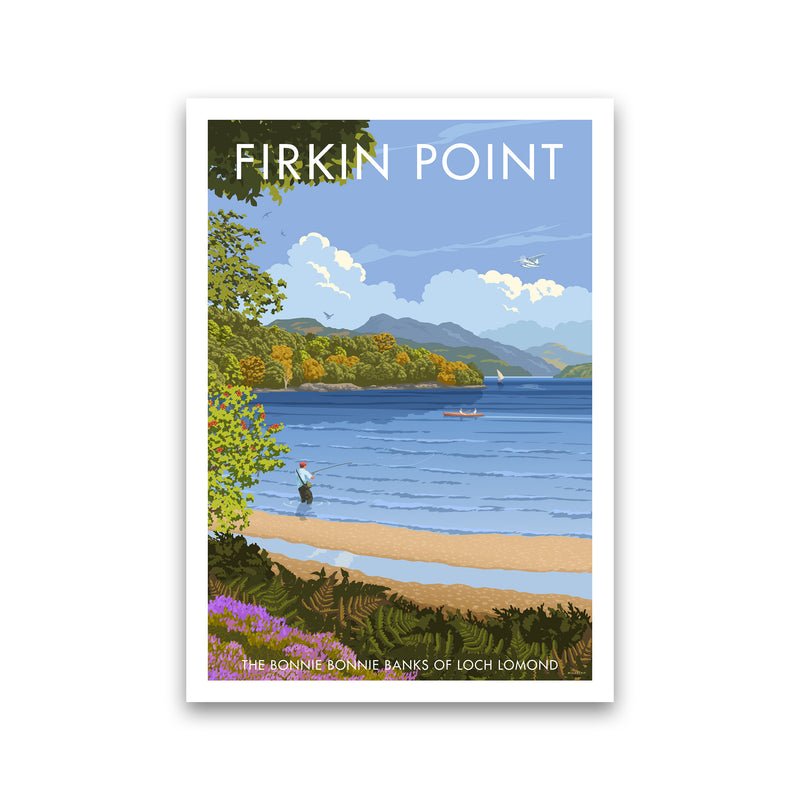 Firkin Point Art Print by Stephen Millership Print Only