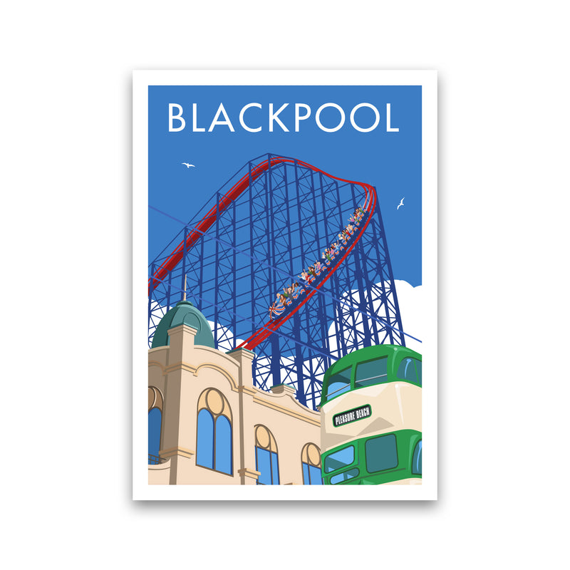 Blackpool by Stephen Millership Print Only