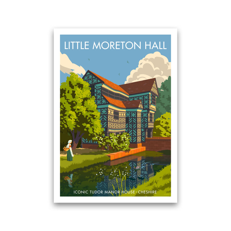 Little Moreton Hall by Stephen Millership Print Only