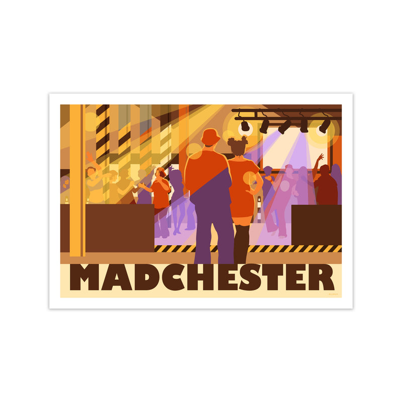 Madchester by Stephen Millership Print Only