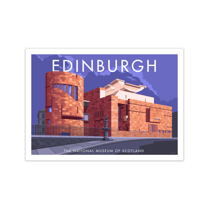 Edinburgh by Stephen Millership Print Only
