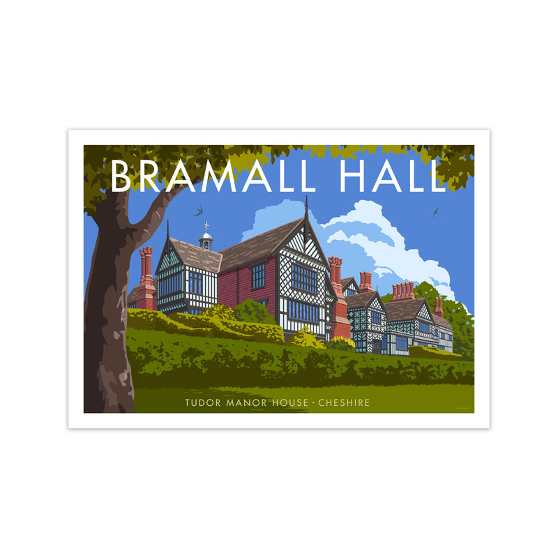Bramall Hall by Stephen Millership Print Only