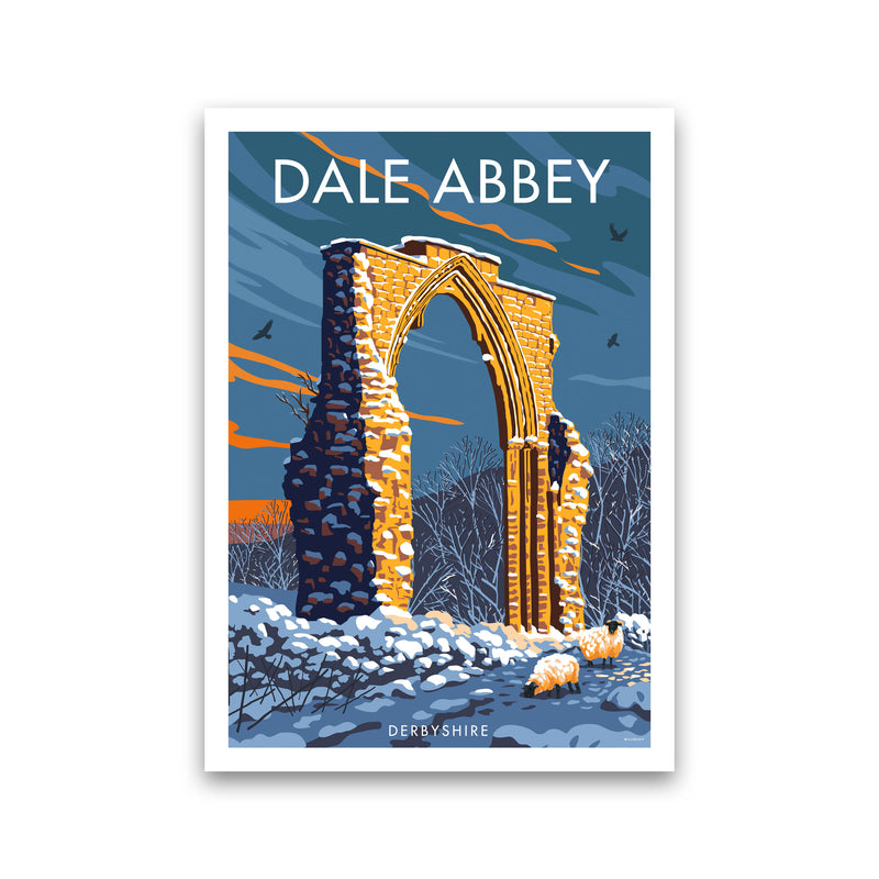 Dale Abbey Derbyshire Art Print by Stephen Millership Print Only