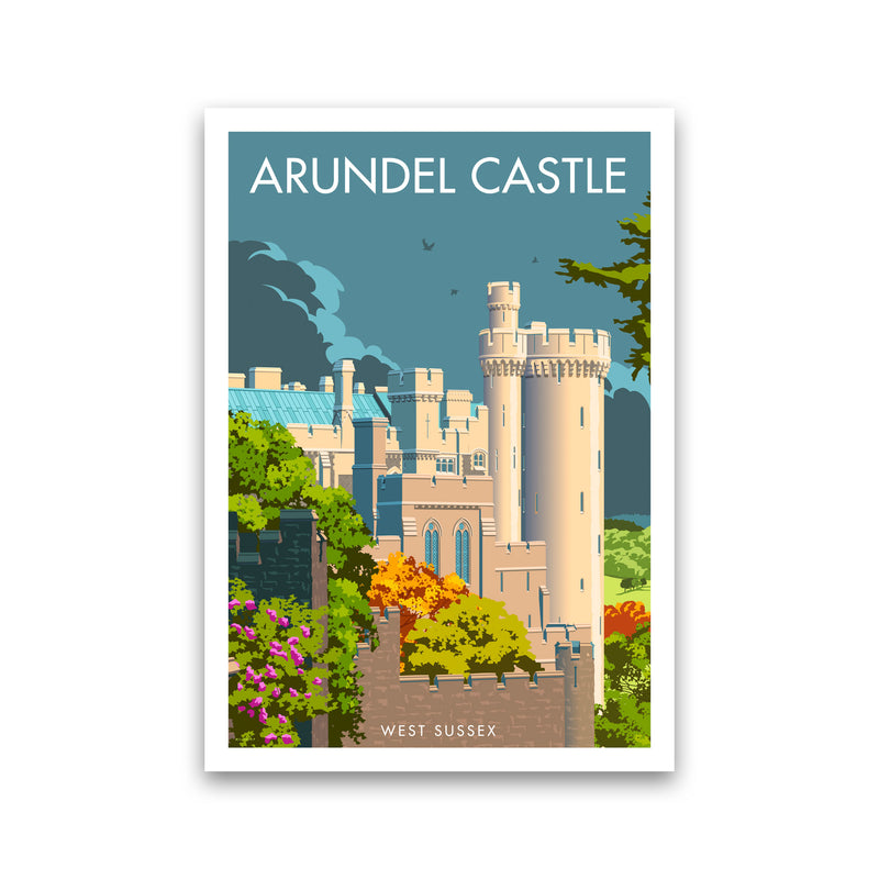 Arundel Castle Sussex Art Print by Stephen Millership Print Only